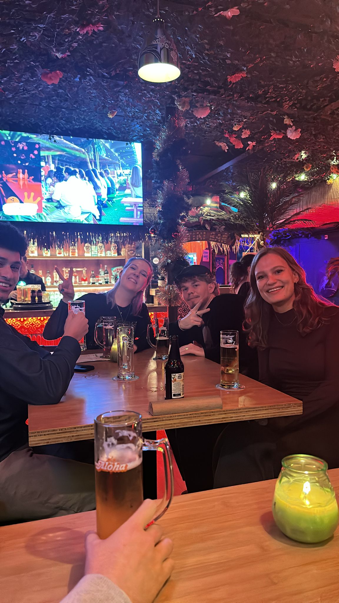 Drinks with peer students